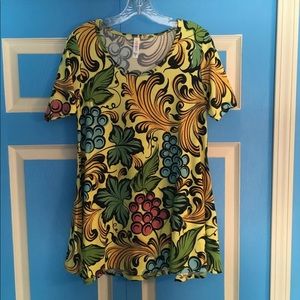 XS Lularoe Perfect T Fruit Design